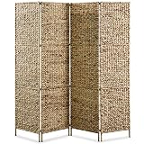 vidaXL Biombo Divisor 4 Paneles 160x160 cm Separador Tamiz Pantalla Habitación