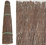 Rollo Brezo Natural Color marrón Oscuro. Rollo Brezo ecológico 2 m Altura por 3 m Longitud (1- Brezo)