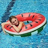Flotador de sandía, anillo de natación para verano, agua, juguete hinchable, piscina hinchable, para adultos y niños