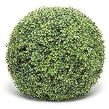 artplants.de Bola de boj Artificial TOM, Rejilla de plástico, Ø 50cm - Arbusto Decorativo - Seto Artificial