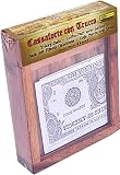 Logica Juegos Art. Caja Fuerte con Truco M - La Caja Secreta - Dificultad 5/6 Increíble - Rompecabezas de Madera - Colección Leonardo da Vinci
