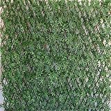 Tenax - Seto Artificial con Hojas Extensibles de Sauce, Divy 3D X-Tens Acer Palmatum, 1 x 2 m, Verde