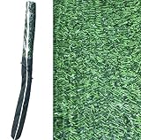 Seto Artificial Decorativo tupido ignífugo de 3 Metros de Largo x 2 Metro de Altura. Seto Artificial Decorativo Verde, de Alta ocultación (1- Rollo seto 3x2)