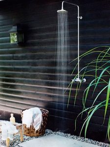 Duchas Exterior Pared