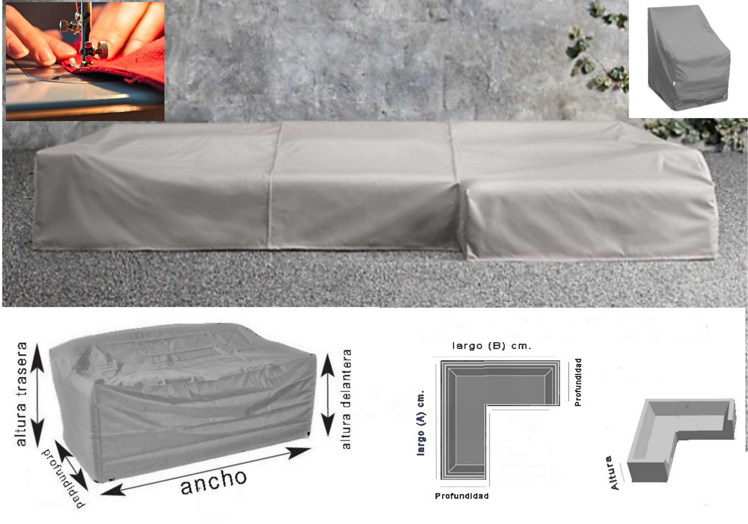 Descubre nuestras 【OFERTAS en Fundas Sofas Rinconera Jardin】 ¿A qué