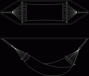 Hamacas Bloque Cad