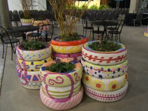 Jardineras Con Ruedas