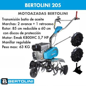 Motoazadas Bertolini