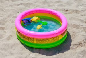 Oppblåsbare bassenger for barn