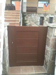 Puertas De Jardin De Aluminio