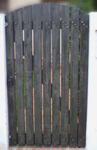 Puertas De Jardin De Madera