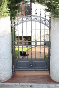 Puertas Hierro Forjado Jardin