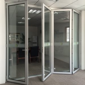 Puertas Plegables De Cristal