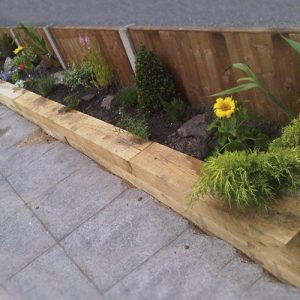 Traviesas De Madera Jardin