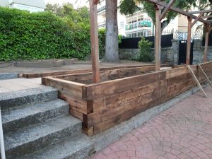 Traviesas De Madera Para Jardin