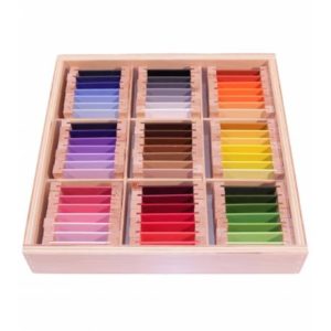 Cajas De Colores Montessori