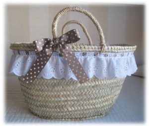 Cestas De Esparto Decoradas