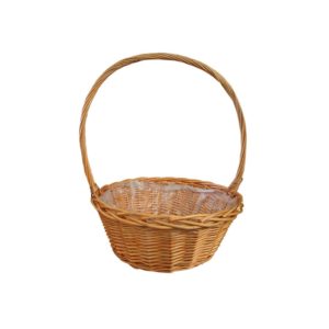 Cestas De Mimbre Redondas