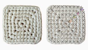 Cestos De Trapillo Cuadrados