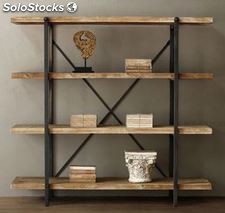 Estanterias Forja Y De Madera