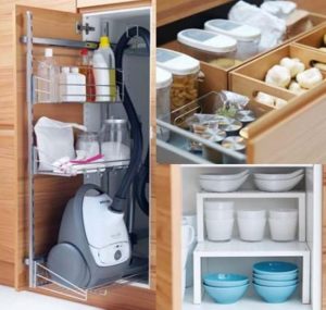 Organizadores De Armarios De Cocina