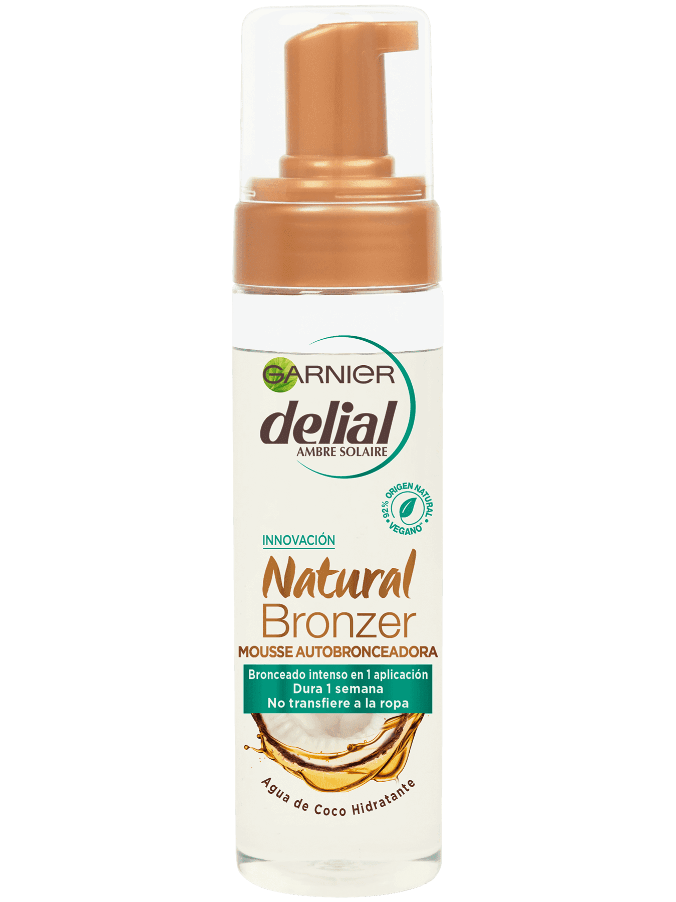 crema bronceadora garnier