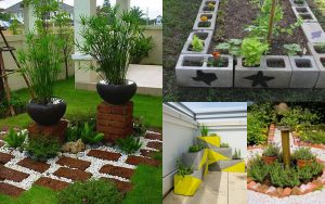 10 ideas para usar ladrillos en el jardín