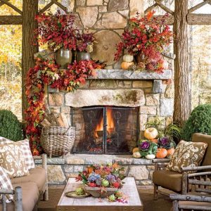 9 ideas para crear un área de relajación con una chimenea