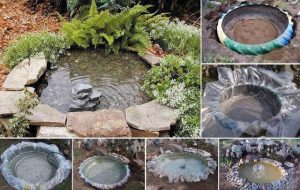 Cómo hacer un lago en el jardín