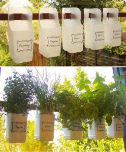 Etiquetas de jardín DIY: 10 artículos para reciclar