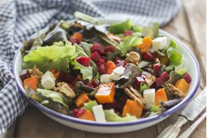 Las ensaladas entre el verano y el invierno
