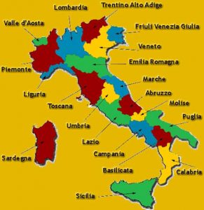 Las plantas símbolo de las regiones italianas
