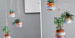 Bricolaje Suspensiones de arandelas de madera