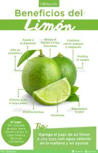 Los beneficios del limón