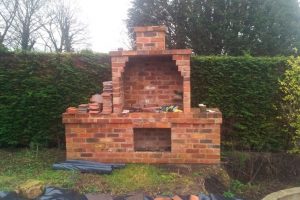 Barbacoa de ladrillo