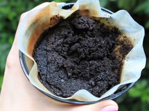 algunas formas de utilizar los posos de café en el jardín