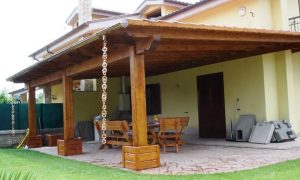 Cómo construir un dosel de madera