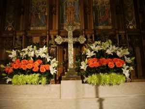 Composiciones litúrgicas florales