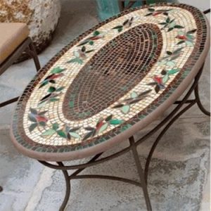 Mesas de jardín en hierro